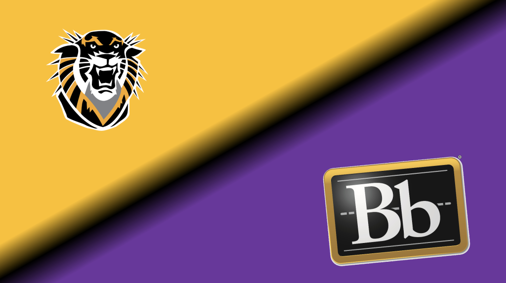 Fhsu and Blackboard Logo